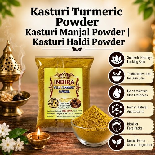Kasturi Turmeric Powder Kasturi Manjal Powder Kasturi Haldi Powder) - K. Somu Chetty & Co in Chennai (3)