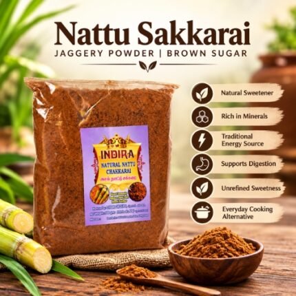 Nattu Sakkarai (நாட்டுச்சக்கரை) JAGGERY POWDER Brown Sugar - K. Somu Chetty & Co in Chennai (2)