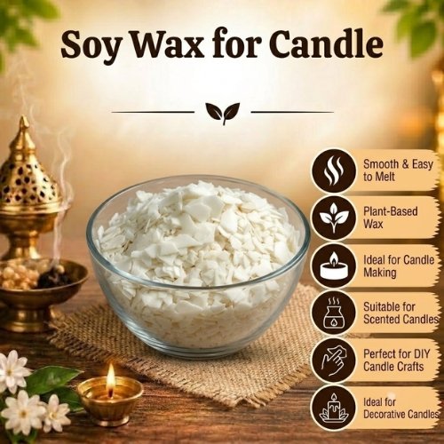 Soy Wax for Candle Making - K. Somu Chetty & Co in Chennai