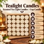 Tealight Candles Scented Tea Light Candles Cup Candle - K. Somu Chetty & Co in Chennai