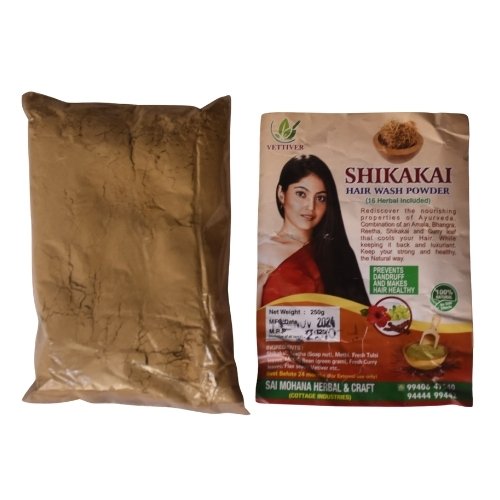 Hermix Shikakai Powder – For Hair Growth - K. Somu Chetty & Co in Chennai (1)