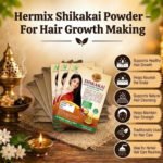 Hermix Shikakai Powder – For Hair Growth - K. Somu Chetty & Co in Chennai