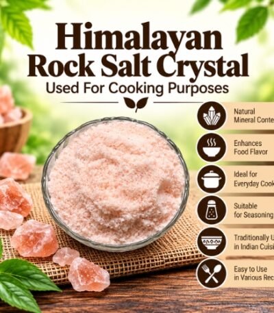 Himalayan Rock Salt Crystal – Used For Cooking Purposes - K. Somu Chetty & Co in Chennai