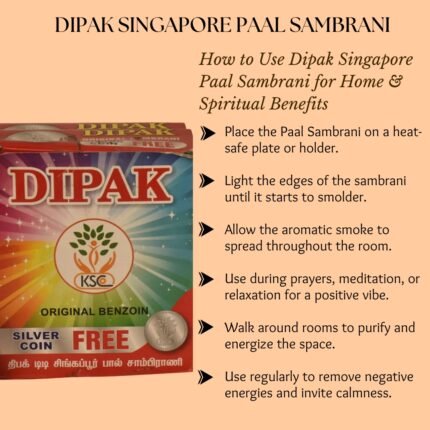 Dipak Singapore Paal Sambrani - K Somu Chetty & Co