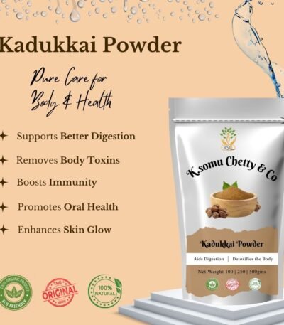 Kadukkai Powder - K. Somu Chetty & Co 3