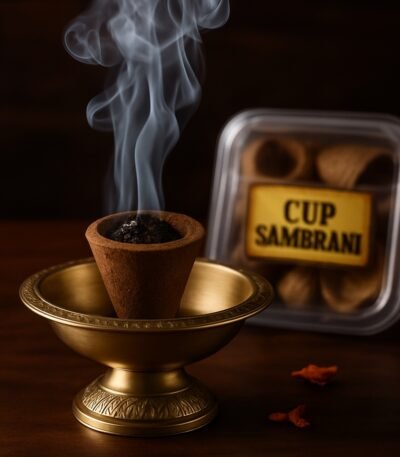 White Cup Sambrani Filling - K. Somu Chetty & Co in Chennai