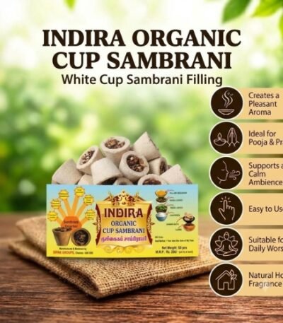 White Cup Sambrani Filling - K. Somu Chetty & Co in Chennai