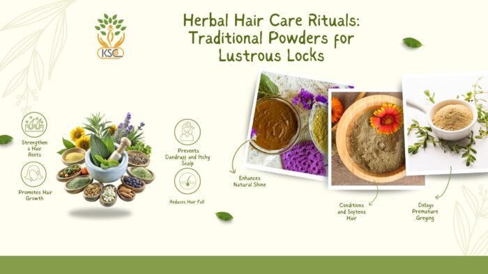Herbal Hair Care Rituals: Traditional Powders for Healthy Hair