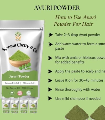 Avuri Powder - K. Somu Chetty & Co 2
