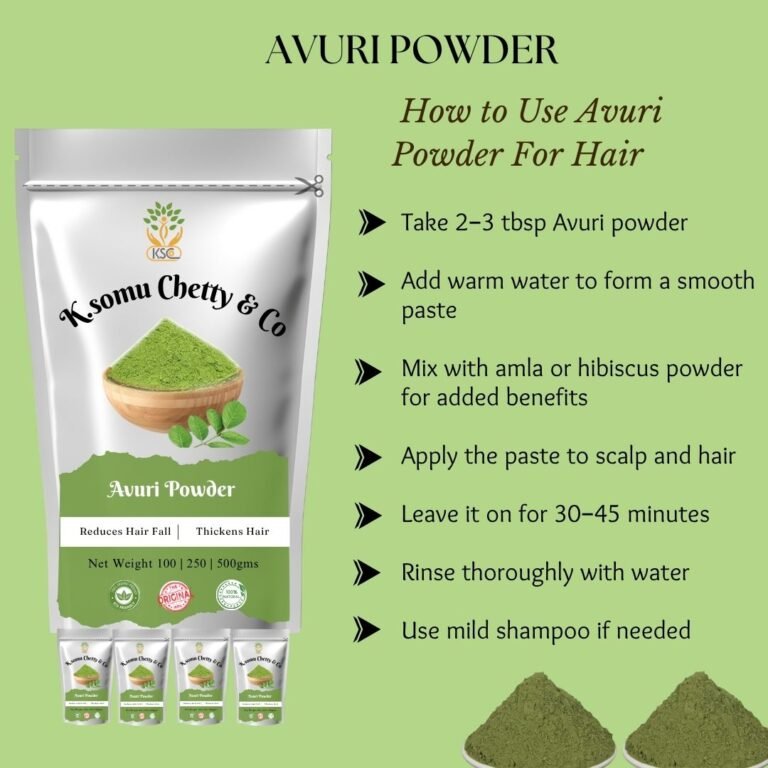 Avuri Powder - K. Somu Chetty & Co 2