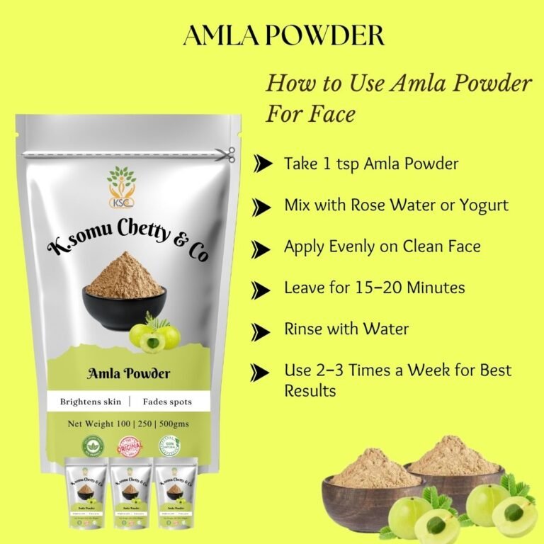 Amla Powder - K. Somu Chetty & Co 2
