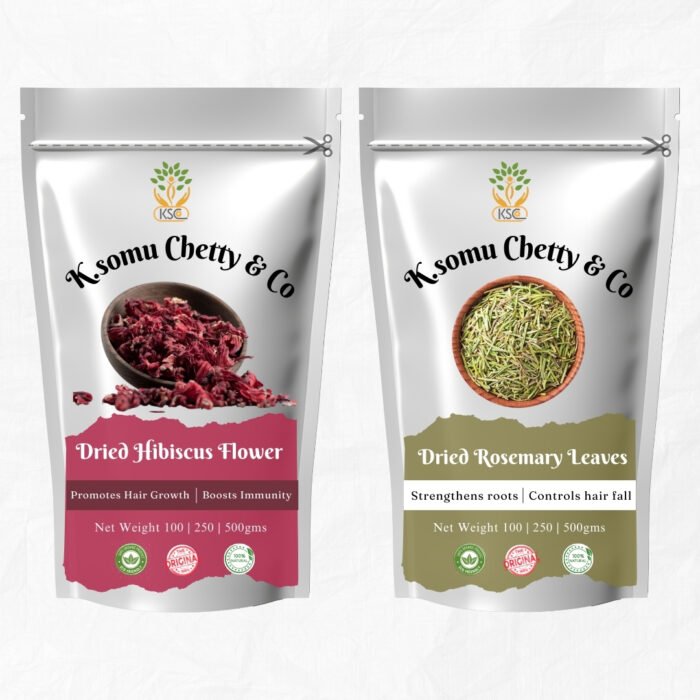 DRY HIBISCUS & DRY ROSEMARY - K. Somuchetty