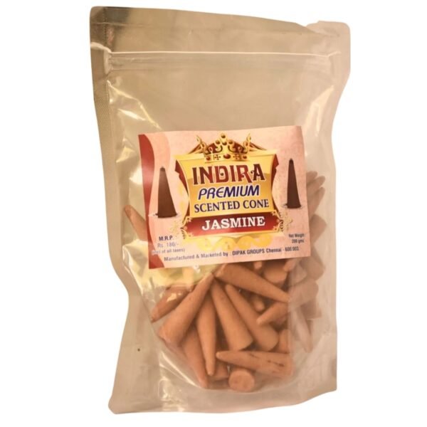 Indira Premium Scented Dhoop Cone - Jasmine - K. Somuchetty & Co in Chennai