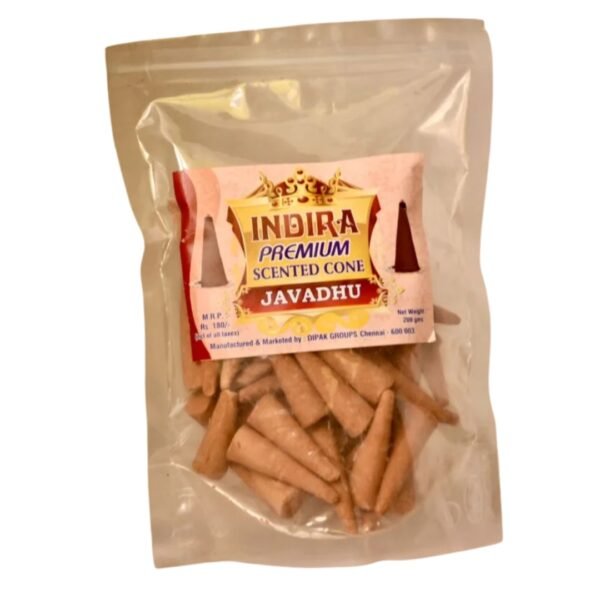 Indira Premium Scented Dhoop Cone - Javadhu -- K. Somuchetty & Co in Chennai