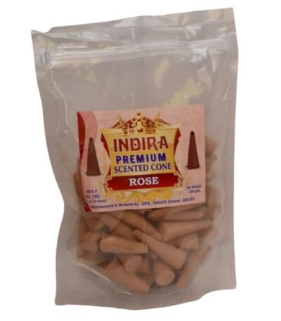 Indira Premium Scented Dhoop Cone - Rose - K. Somuchetty & Co in Chennai