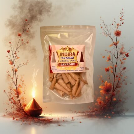 Javadhu Indira Preimum Scented Cone Sambrani - K. Somu Chetty & Co