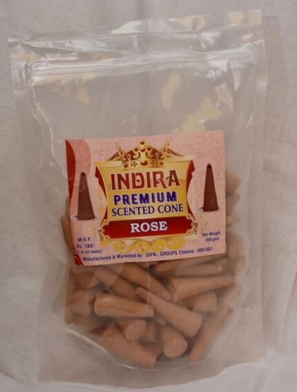 Rose Indira Premium Cone Sambrani -K Somu Chetty