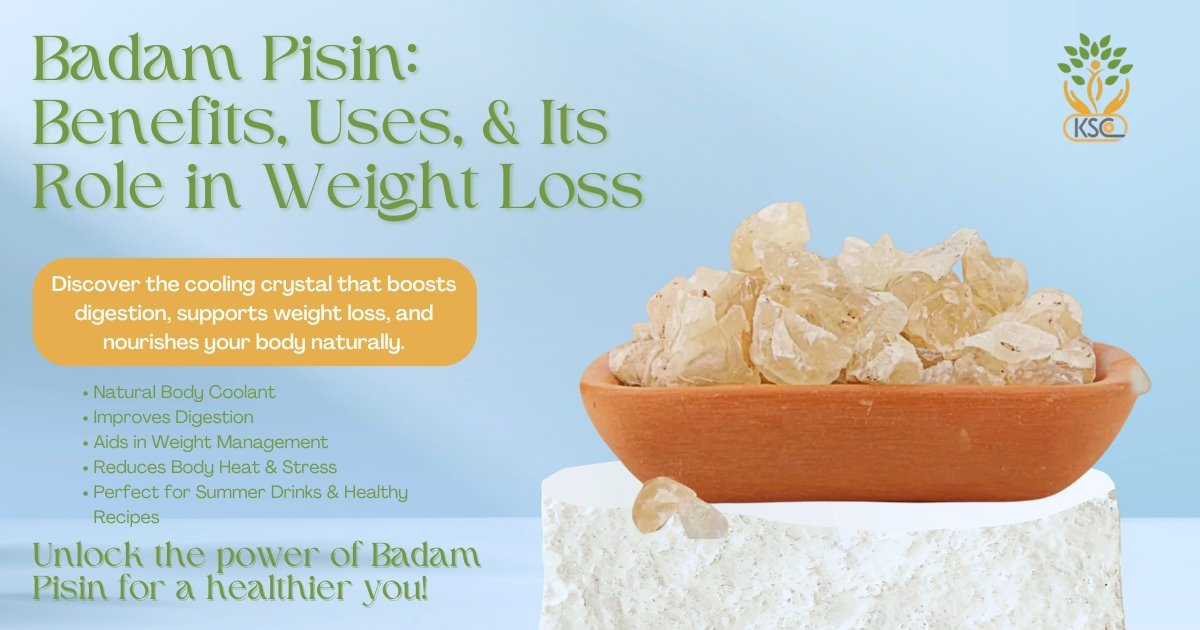 Badam Pisin Benefits, Uses, & Its Role in Weight Loss - K. Somu Chetty & Co