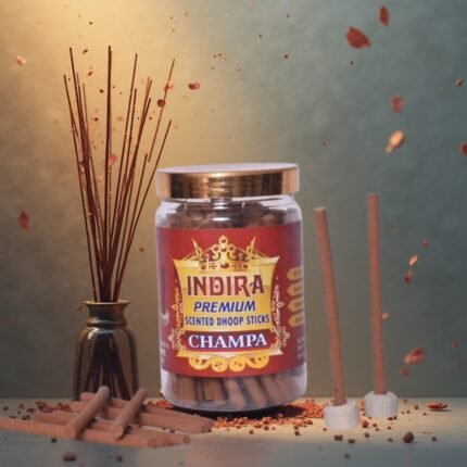 Champa Indira Premium Scented Dhoop Sticks- K. Somu Chetty & Co