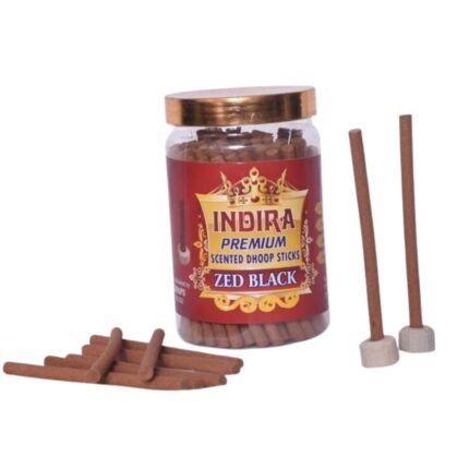 Indira Premium Scented Dhoop Sticks - Zed Black -- K. Somuchetty