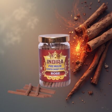 Rose Indira Premium Scented Dhoop Sticks- K. Somu Chetty & Co