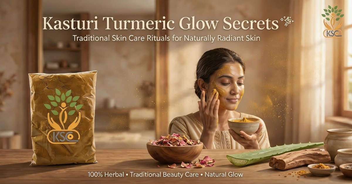 How to Use Kasturi Turmeric for Traditional Skin Care Routines - K. Somu Chetty & Co