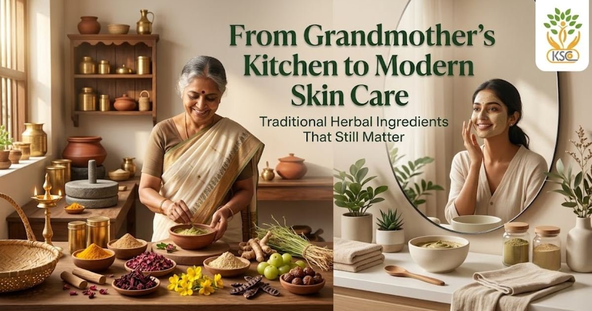 From Grandmother’s Kitchen to Modern Skin Care: Traditional Herbal Ingredients That Still Matter